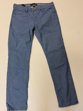 34 Heritage Men’s Blue Chambray 5-Pocket Pants Size 34x32